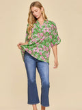 Dear Scarlett Lizzy Breeze Blouse (Green)- Final/Blowout sale