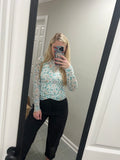 Kate Mesh Top- Western Paisley- Final/Blowout sale