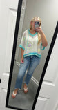 The Mermaid Cove Knit Top