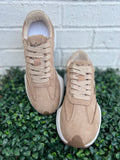 Camel Faux Suede No Prob Corkys