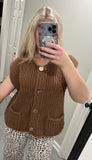 The Timeless Texture Sweater Vest- Final/Blowout sale