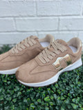Camel Faux Suede No Prob Corkys