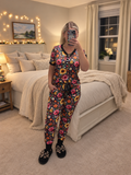 The Fall Floral PJ Set