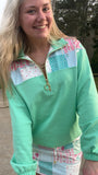 Mia Printed Pullover- Heirloom Patchwork- Final/Blowout sale