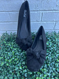 Black Faux Suede Sugar Rush Corkys- Final sale