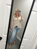 The Sandstone Stripe Blouse