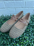 Black Tan Houndstooth Own It Corkys- Final sale