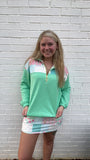 Mia Printed Pullover- Heirloom Patchwork- Final/Blowout sale
