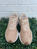 Camel Faux Suede No Prob Corkys
