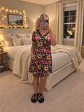 The Fall Floral Night Dress
