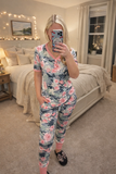 The Pink Petals and Camo Cutie PJ set
