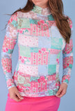 Kylie Lace Top- Heirloom Patchwork- Final/Blowout sale