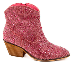 Pink Rhinestones Shine Bright Corkys